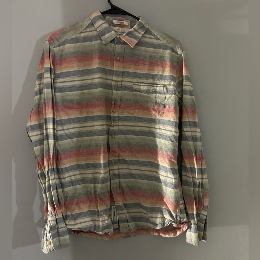 H&M Long-sleeve Button-down